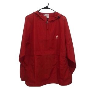 Champion NEW 2XL Red Mens Windbreaker